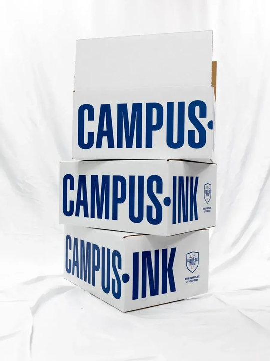 Stacked Campus Ink boxes