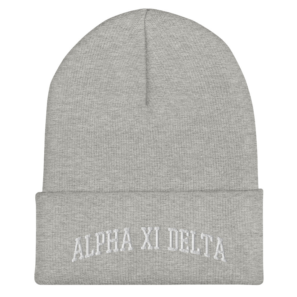 Alpha Xi Delta Old School Beanie