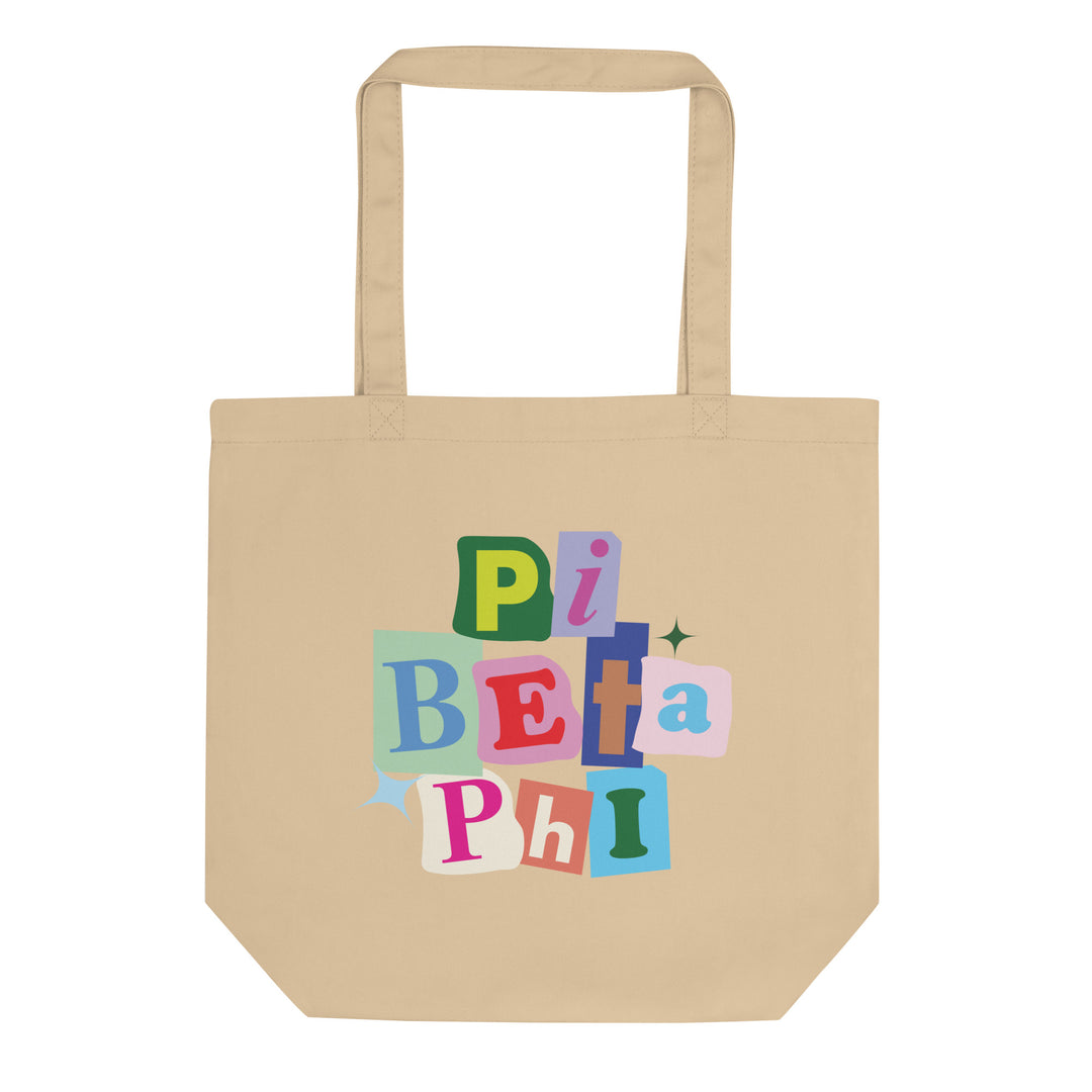 Pi Beta Phi Pink Pages Tote Bag