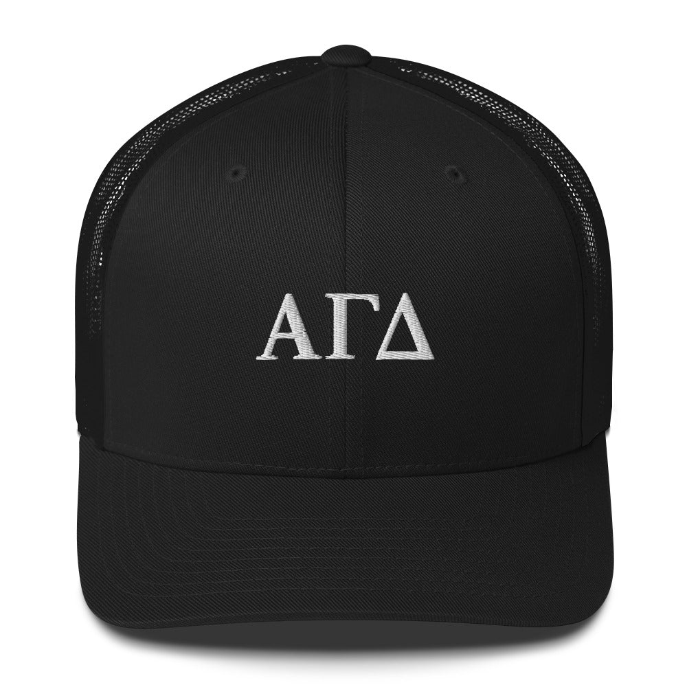 Alpha Gamma Delta Core Trucker Hat