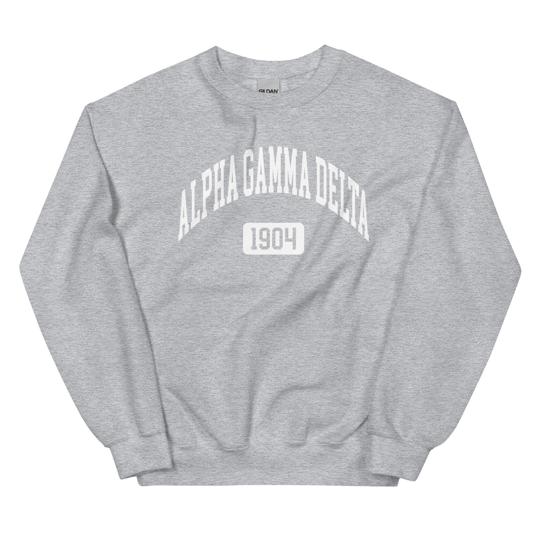 Alpha Gamma Delta Old School Sweatshirt