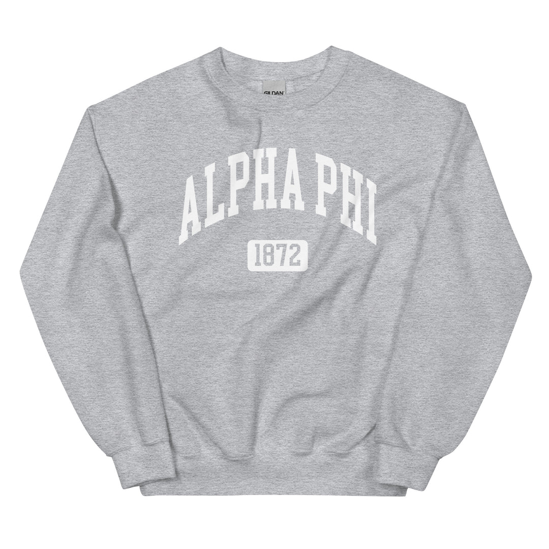 Alpha Phi Old School Sweatshirt