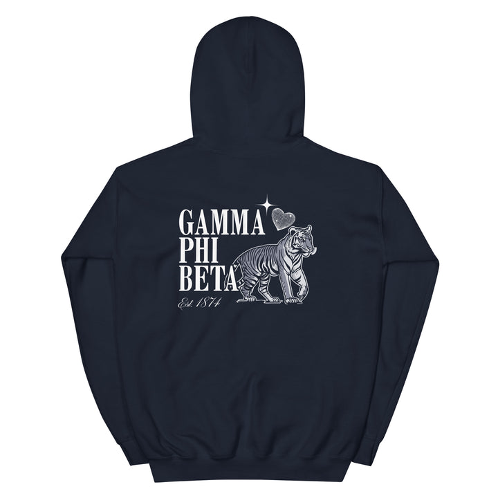 Gamma Phi Beta Tiger Disco Hoodie