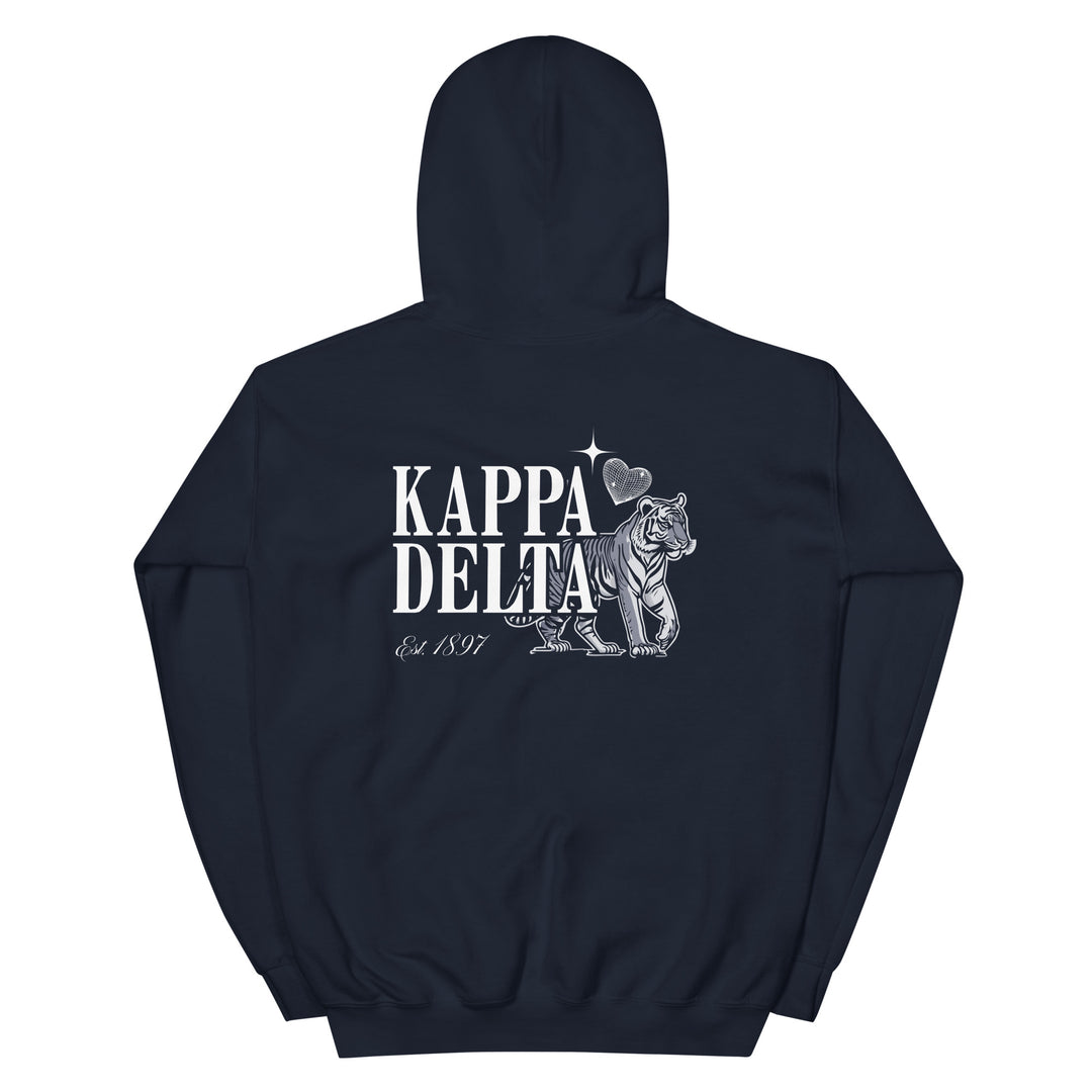 Kappa Delta Disco Tiger Hoodie
