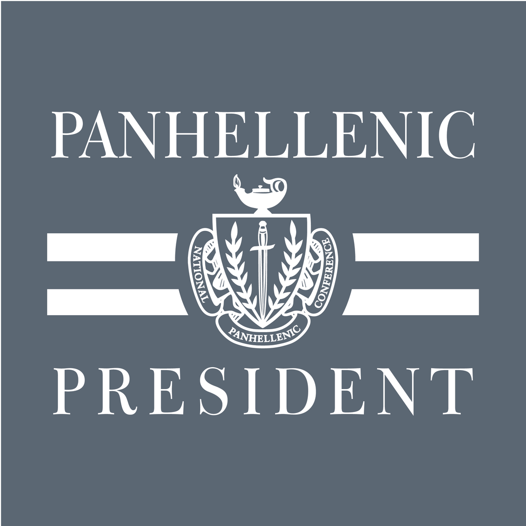 Panhellenic President Design - Campus Ink