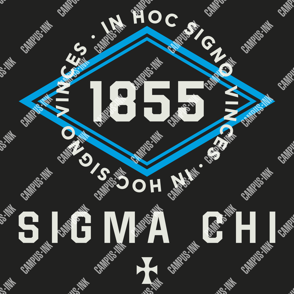 Sigma Chi 1855 Design - Campus Ink