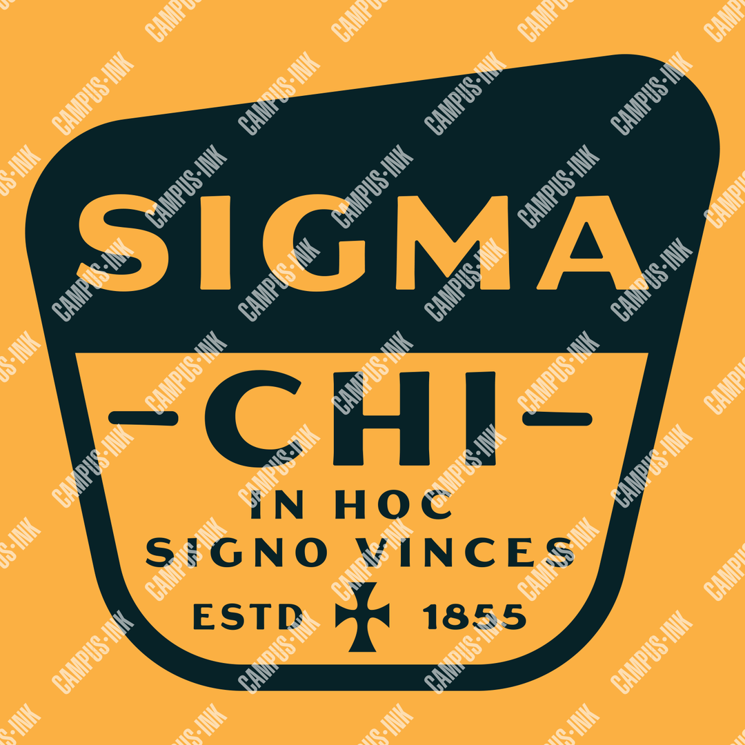 Sigma Chi In Hoc Badge Design - Campus Ink